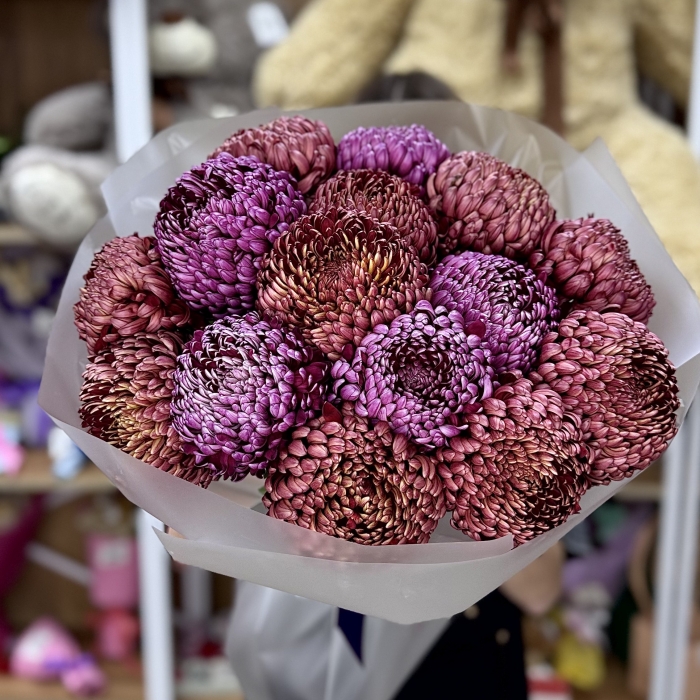 Монобукет из Хризантем Florseason