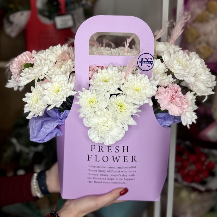 Композиция из Хризантем Florseason
