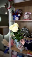 Монобукет из белых Роз Florseason