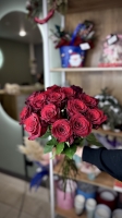Монобукет из красных роз Florseason