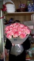 Монобукет из розовых Роз Florseason