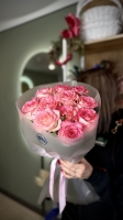Монобукет из розовых Роз Florseason