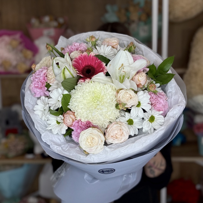 Букет с Хризантемой Florseason