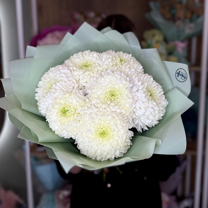 Монобукет из Хризантем Florseason